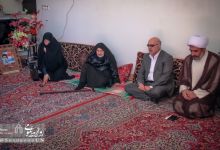 گزارش تصویری |بمناسبت روز بزرگداشت شهدا  دیدار رئیس دانشگاه و معاونین  با خانواده شهید خانلرخانی 